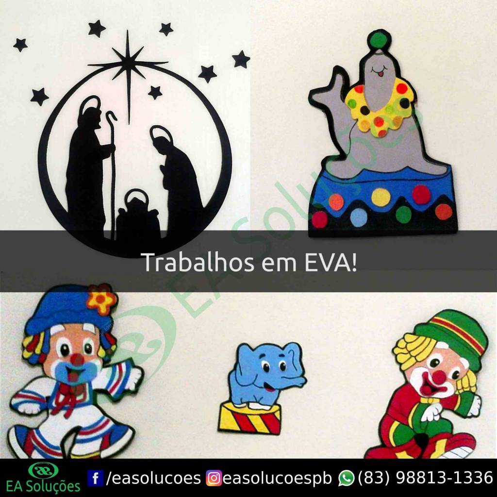 Personagens em EVA